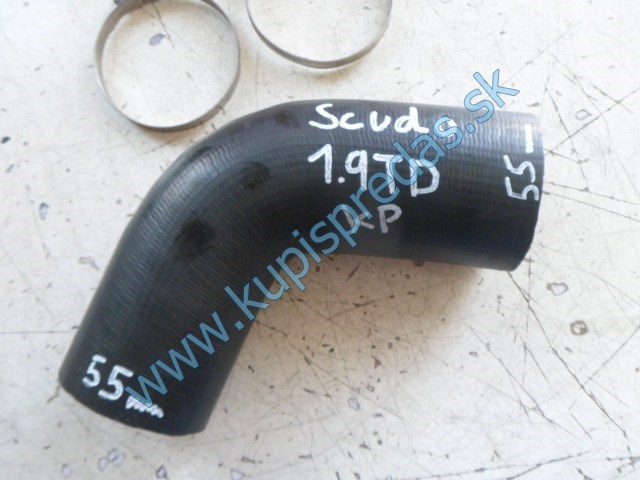 hadica na intercooler na fiat scudo, 1,9td, 